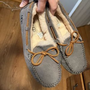 UGGS Moccasins In Gray Only used once
